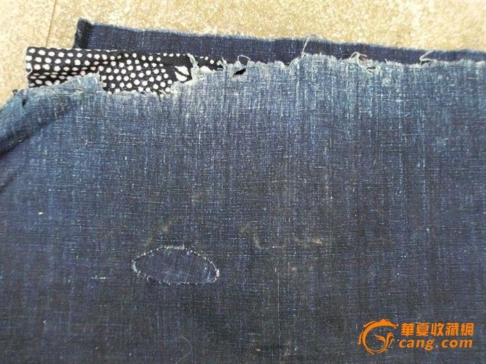 民国至解放人物纹青花老布_民国至解放人物纹