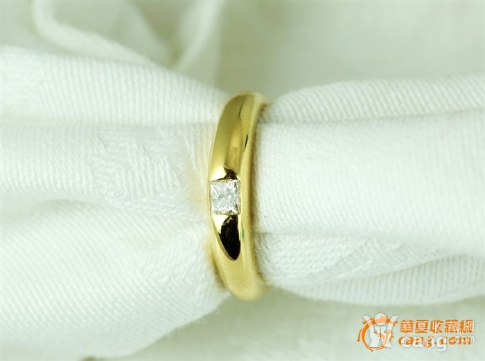 古董首饰18k黄金镶嵌18分钻石戒指指环闪耀奢华实物现货