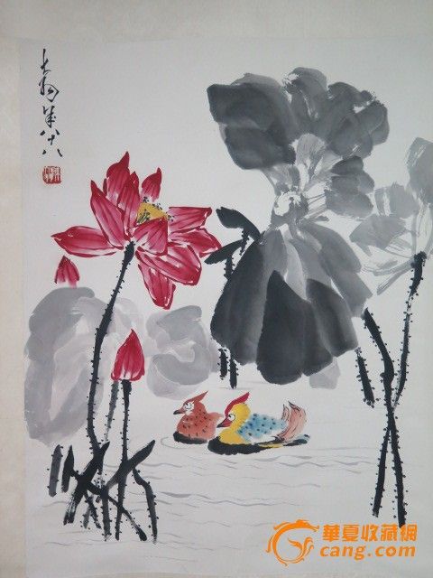 陈大羽荷花画_陈大羽荷花画价格_陈大羽荷花