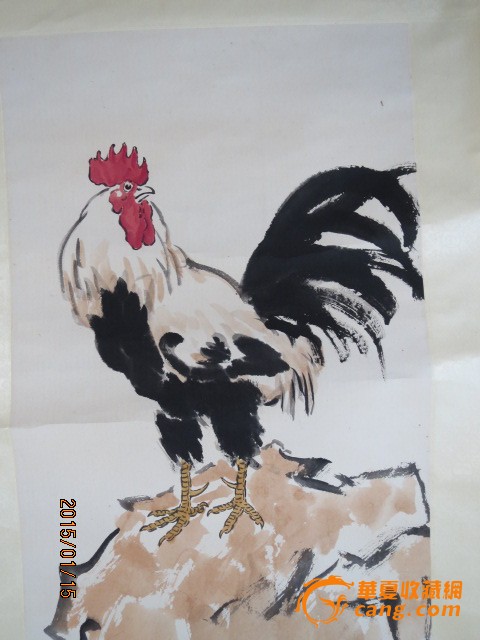 徐悲鸿鸡作品