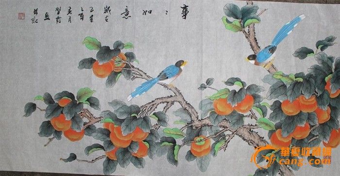 省美协会员画家张翠霞工笔花鸟作品