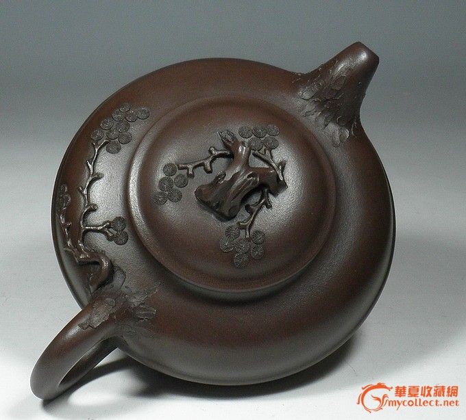 台湾回流壶/紫砂壶/ 早期紫砂壶/何道洪款/梅花350cc