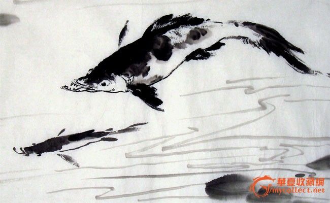 石翰/小品/花鸟图/水墨画家/鱼图/11668