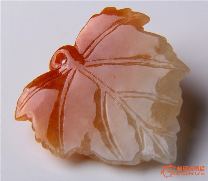 红翡枫叶吊坠挂件