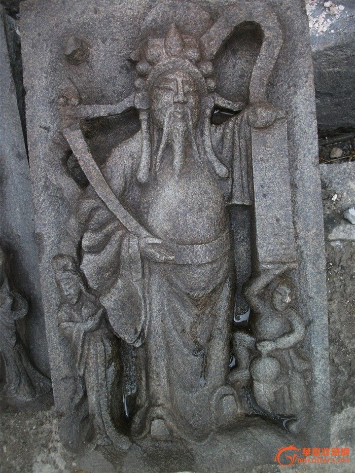 天官赐福青石雕