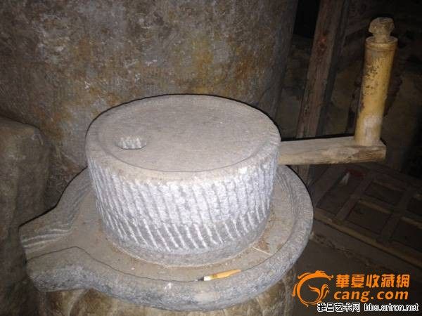 农村推磨图片,人工推磨图片,人推磨图片_大山谷图库