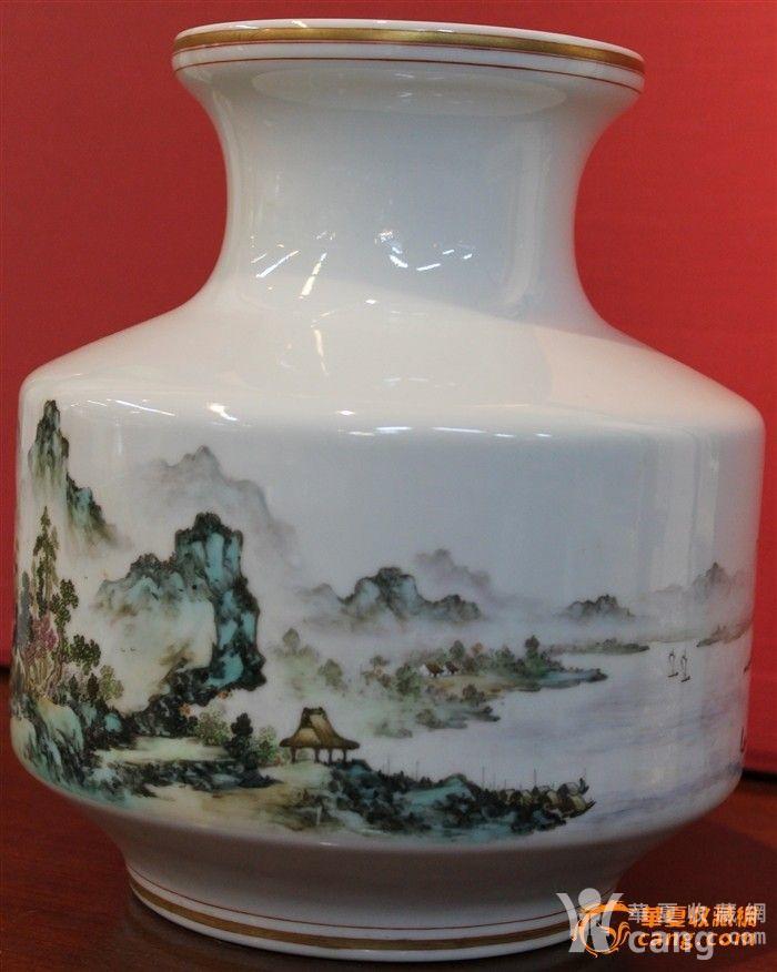 汪小亭浅绛彩尊