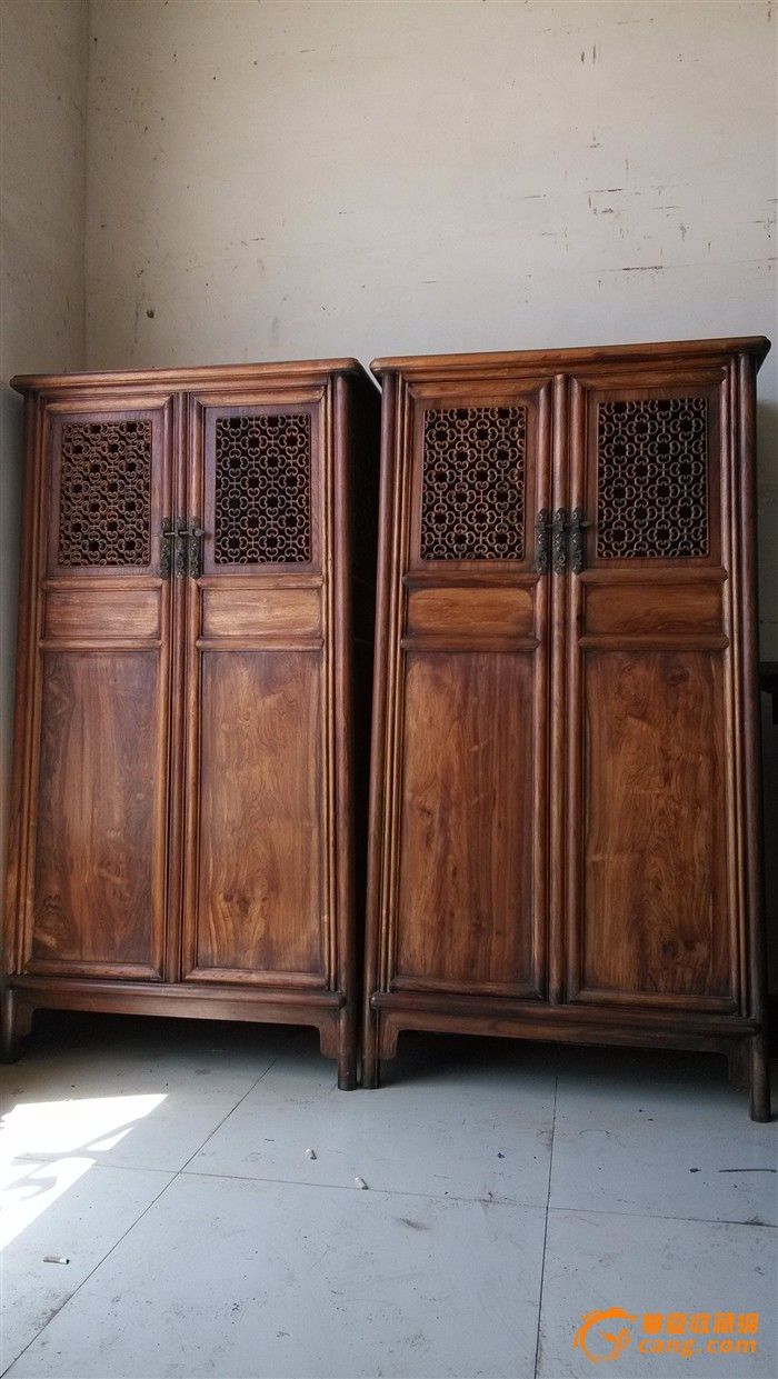 黄花梨【气死猫】圆角柜