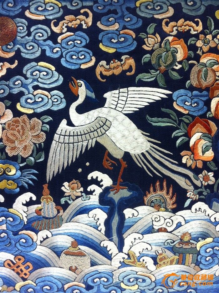 明朝文官补子,明代补子,清朝一品补子_大山谷图库