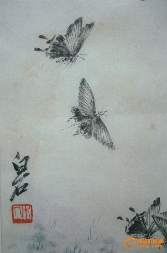 齐白石精品【蝴蝶】