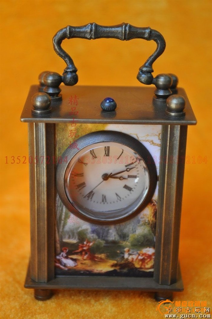 古董钟表-座钟怀表挂钟机械钟表 铜表