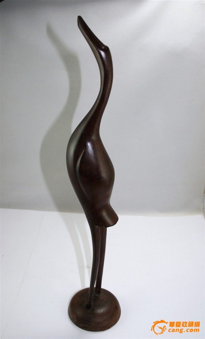 刚收来的木雕仙鹤@所有老件优惠啦