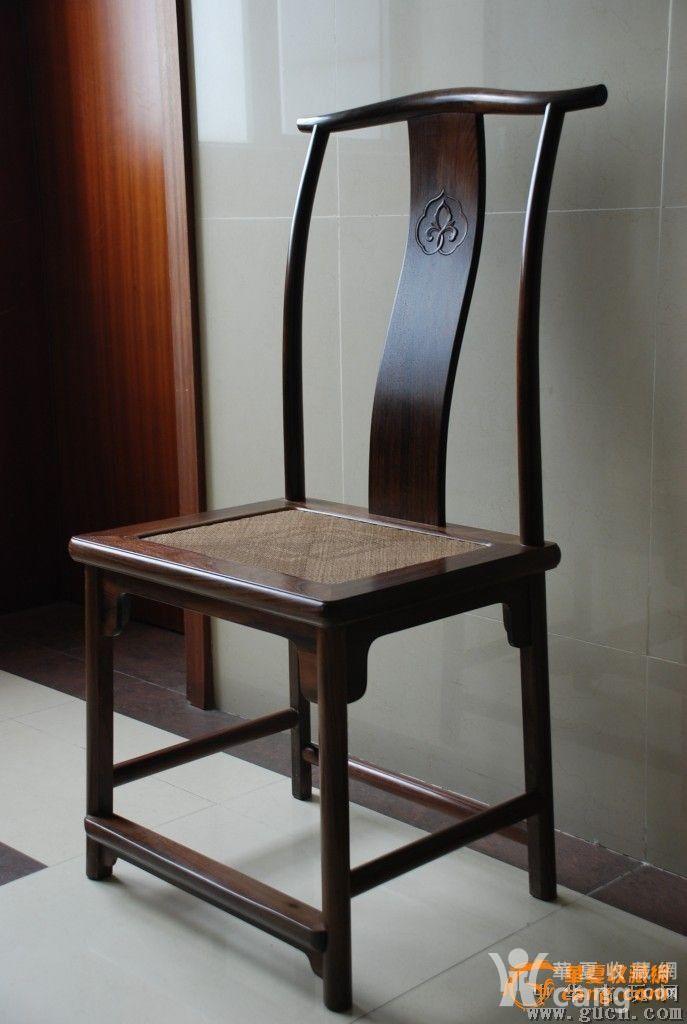 明式老红木灯挂椅单只