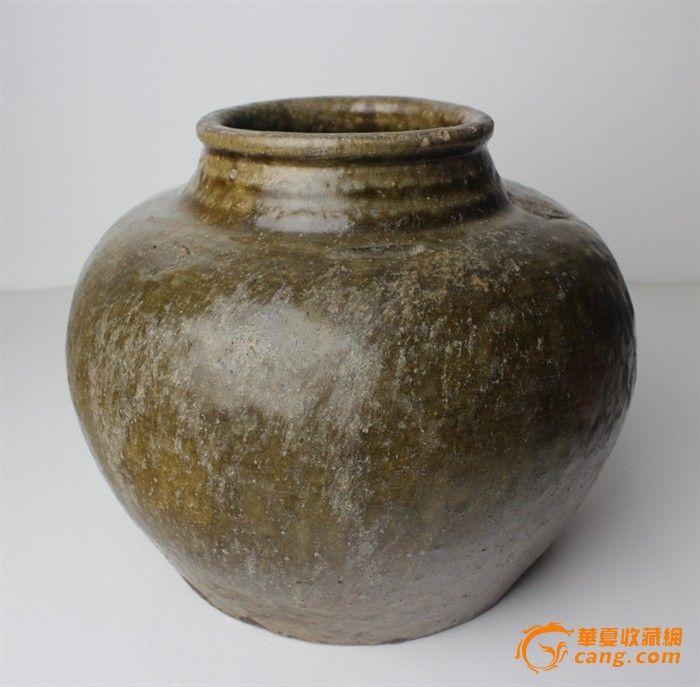 唐青釉大罐
