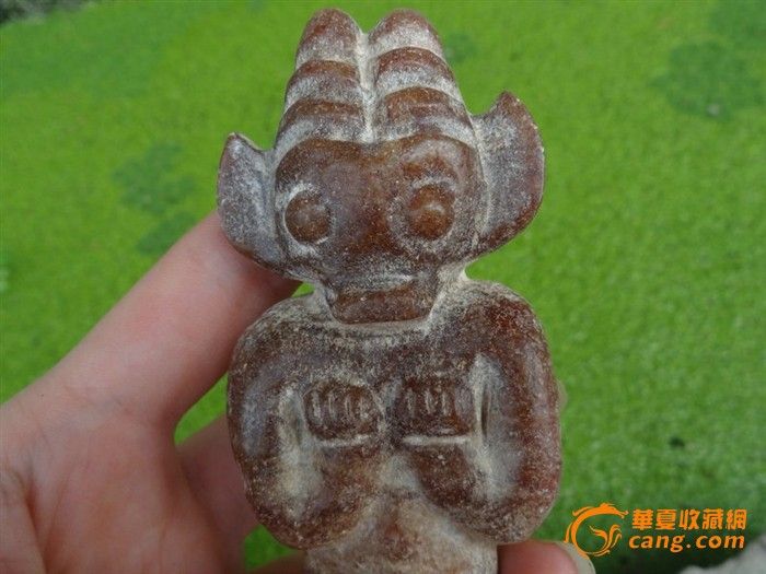 良渚时期的玉器(玉人)