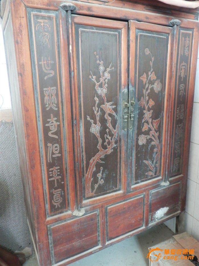 农村老木柜子图片,古代老柜子图片,老柜子铜件图片(第4页)_大山谷图库