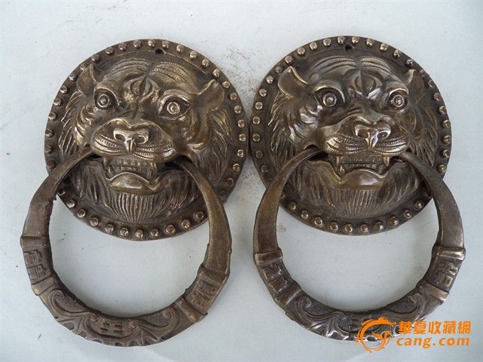 虎头铜门环(富贵吉祥)