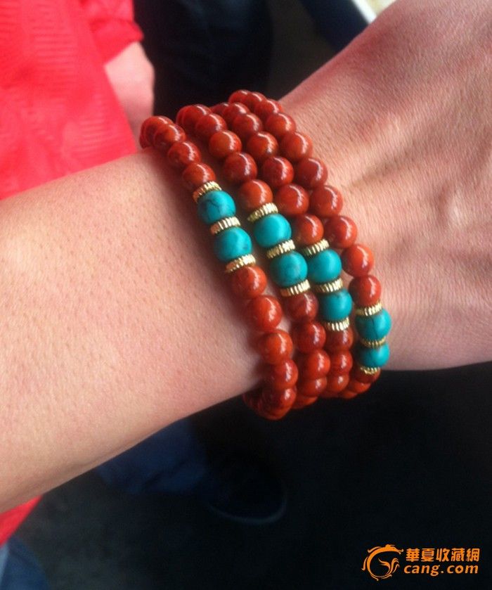 清香雅玩 南红108子手串