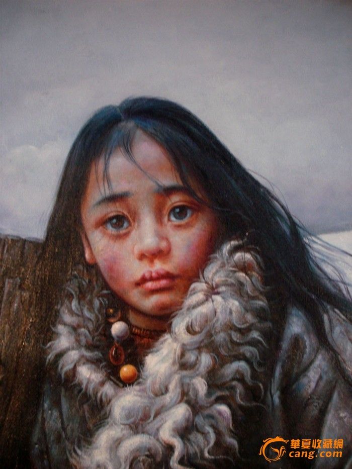 艾轩-----小女孩----油画