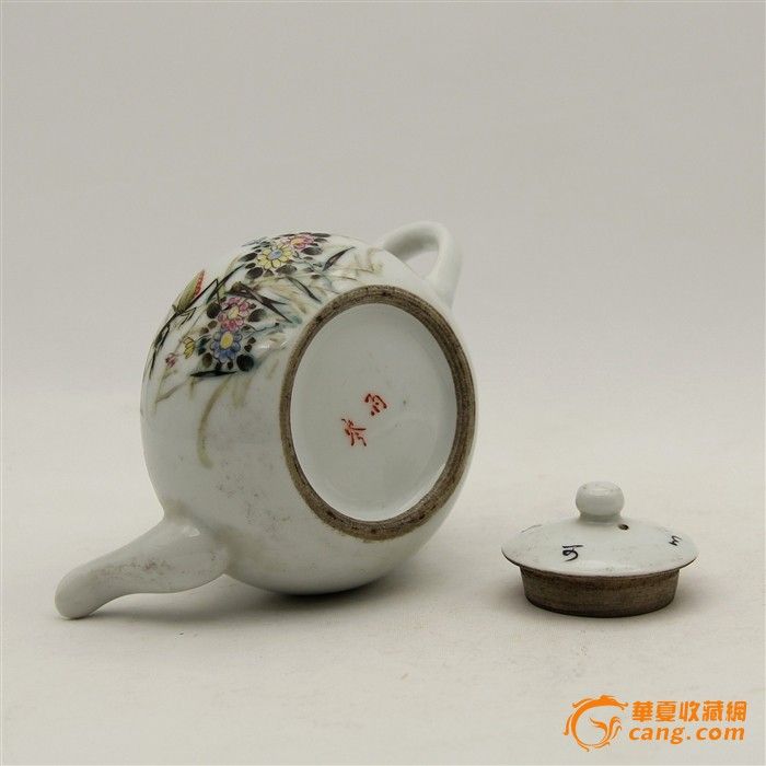 刘雨岑花鸟茶壶