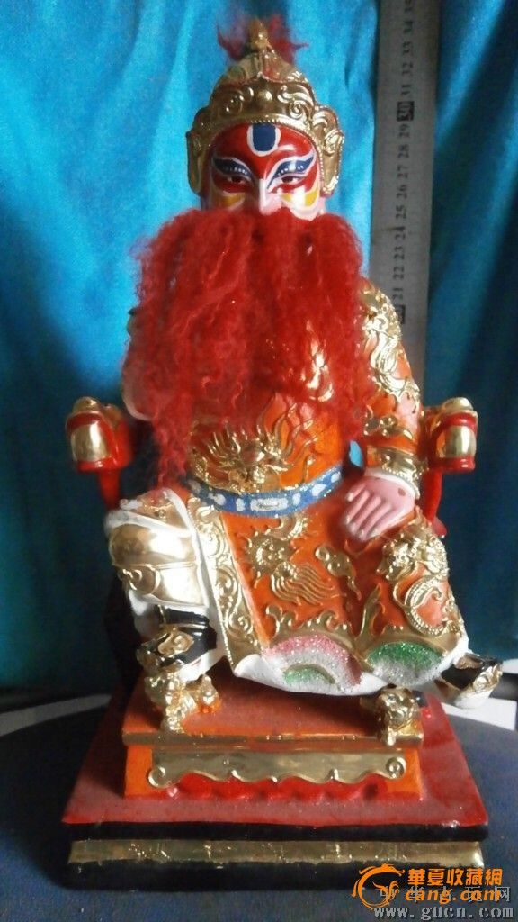 千岁爷木雕像,真漂亮,题材很少见的,值得收藏图1