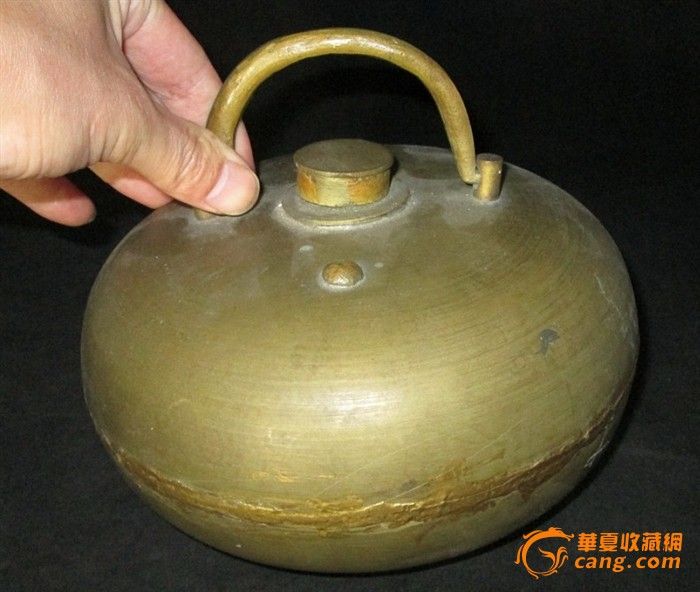 超值便宜的(民国晚期铜暖手壶)