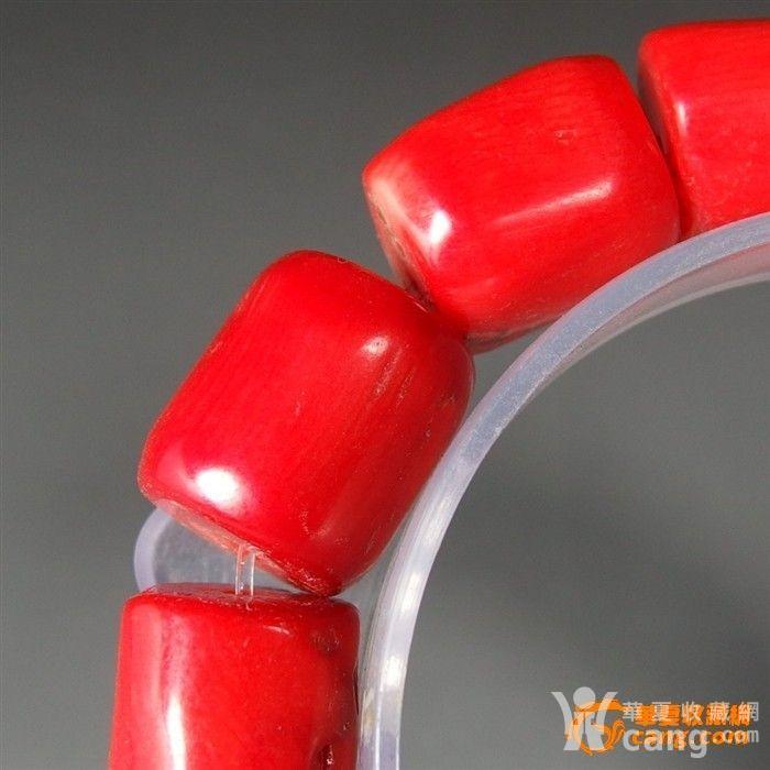 非常漂亮!刚收的一串清代阿卡级红珊瑚手串