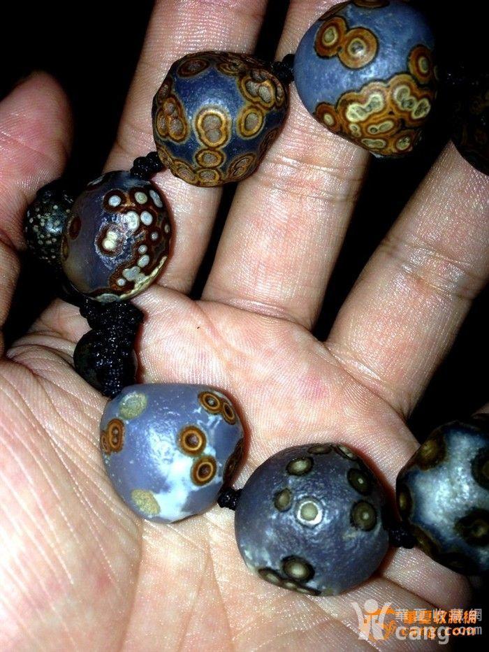 眼睛石顶级戈壁玛瑙 阿拉善绿眼石手串眼睛石戈壁石手串 天眼