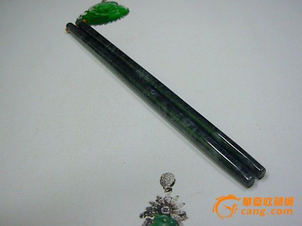 玉石筷子,红玉石,玉石打磨_大山谷图库