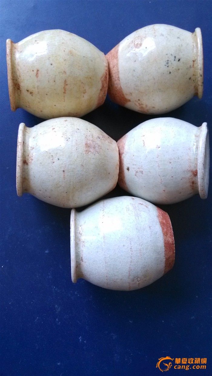 宋代影青鸟食罐5个