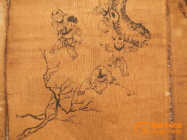 老画绢画四条屏_老画绢画四条屏价格_老画绢画四