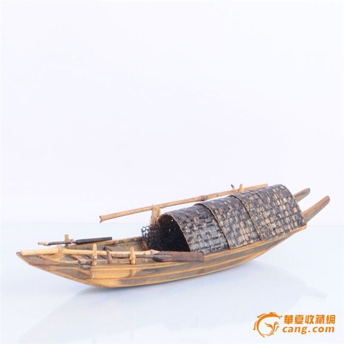 29135纯手工木制船模☆江南水乡木质乌篷船r3