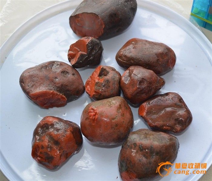 南红玛瑙原石,红碧石,乌石