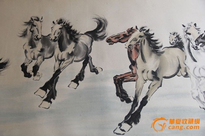 徐悲鸿的八匹马