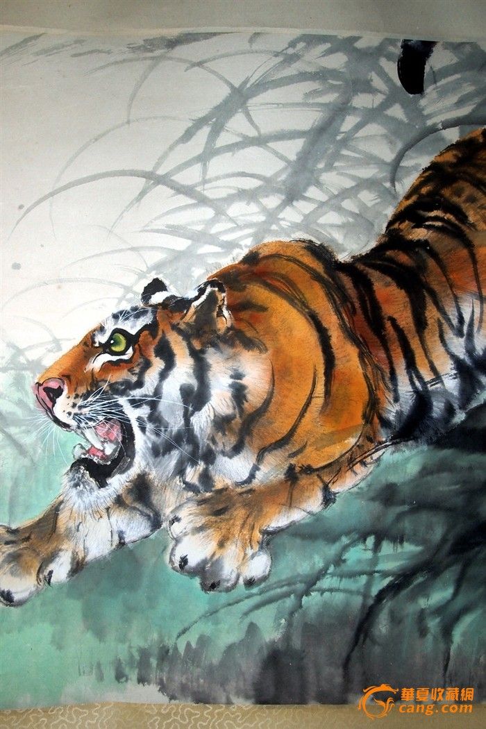 当代名家-吴寿谷--猛虎图