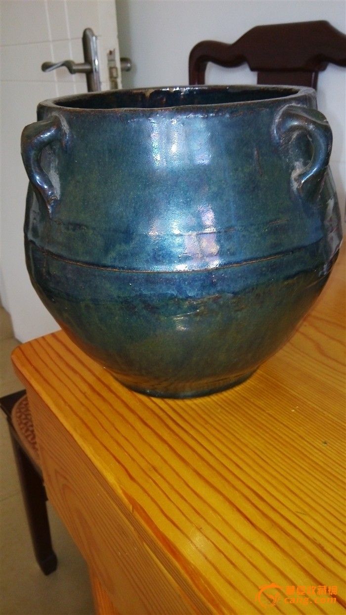 民国磁州窑窑变四系罐(包老)