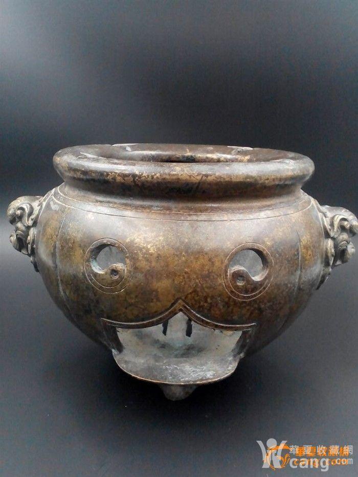 罕见明清八卦炼丹炉