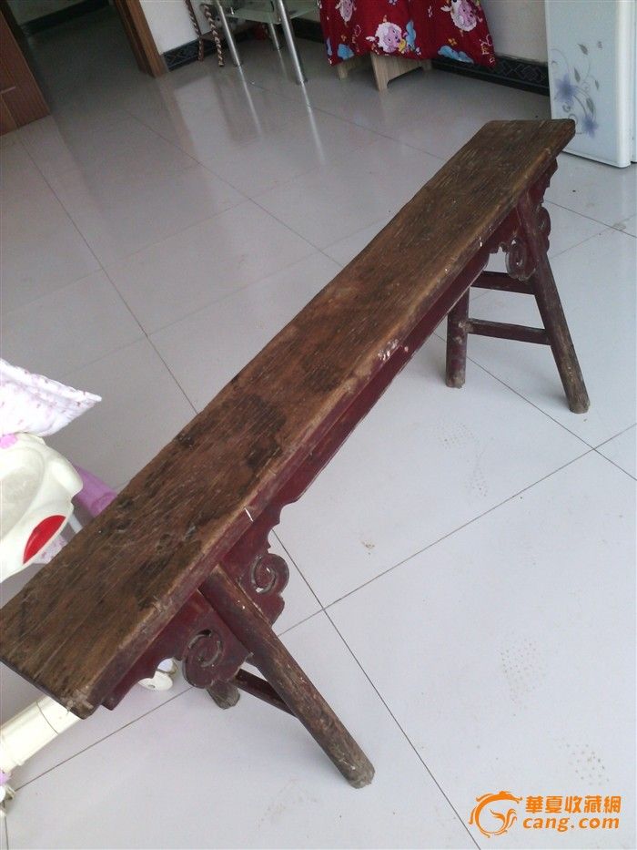包老清代独木大板凳