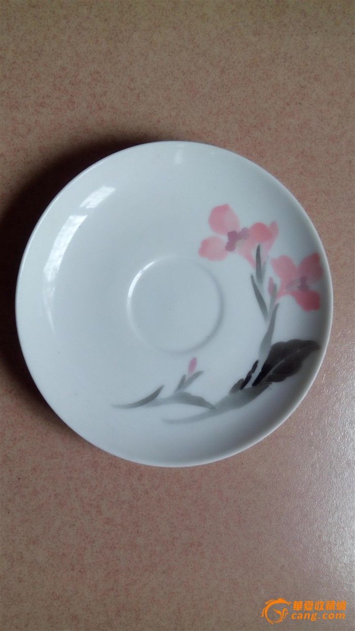 文革醴陵釉下彩盘子