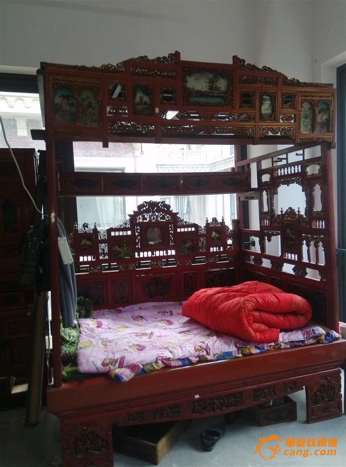 闽南风格千工床1200