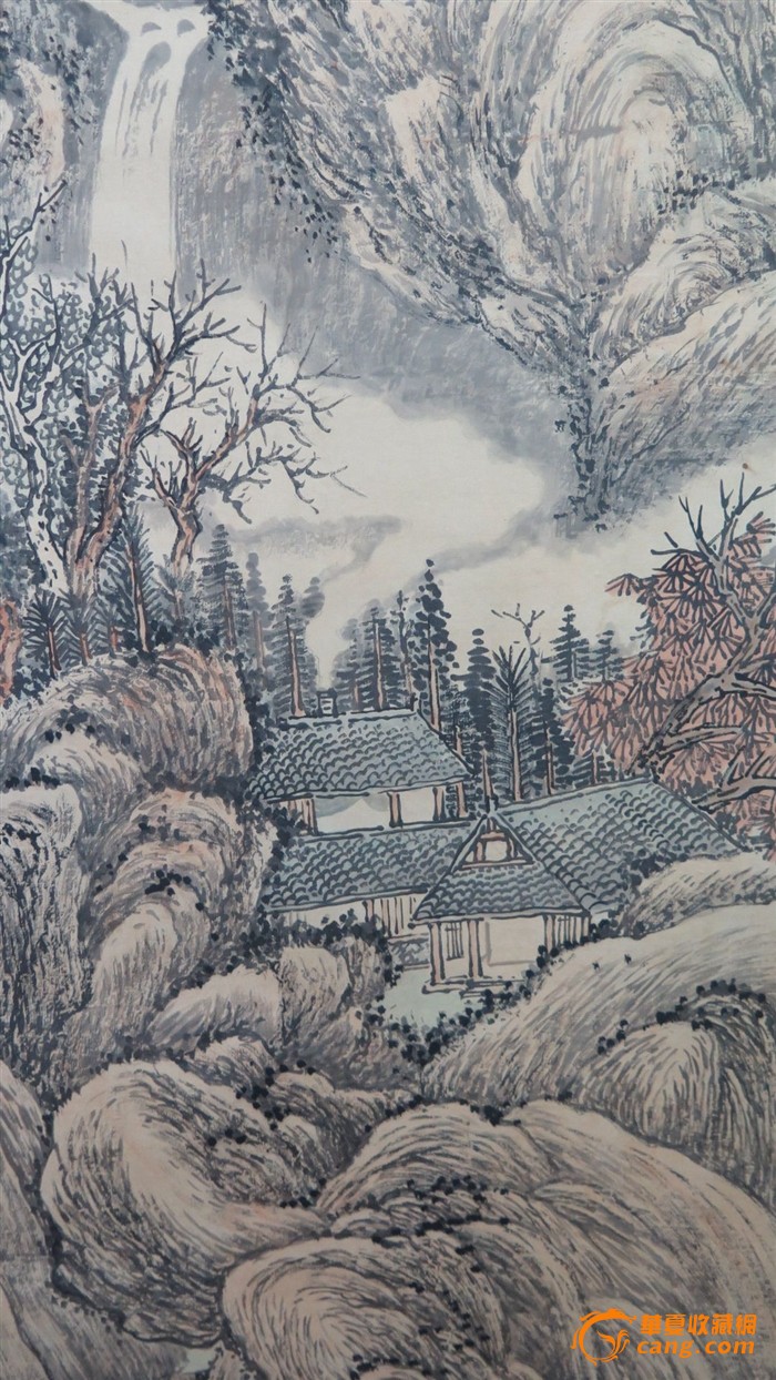 陆恢山水画