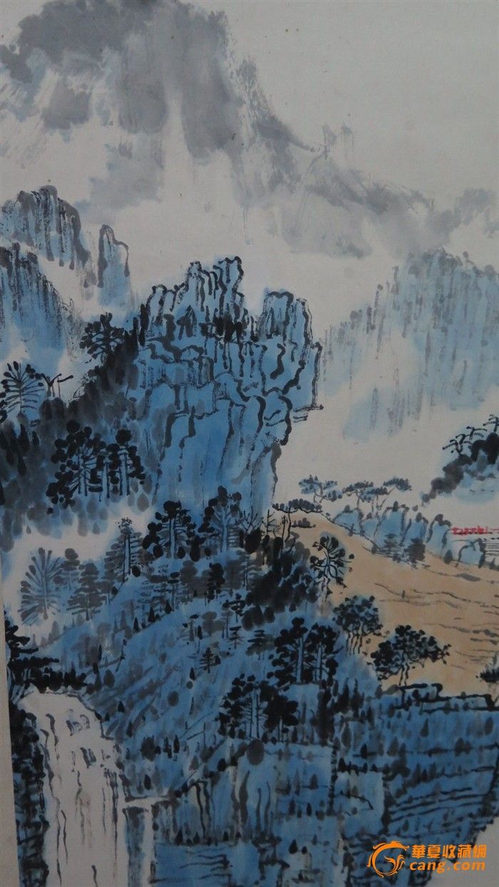 钱松岩山水画立轴