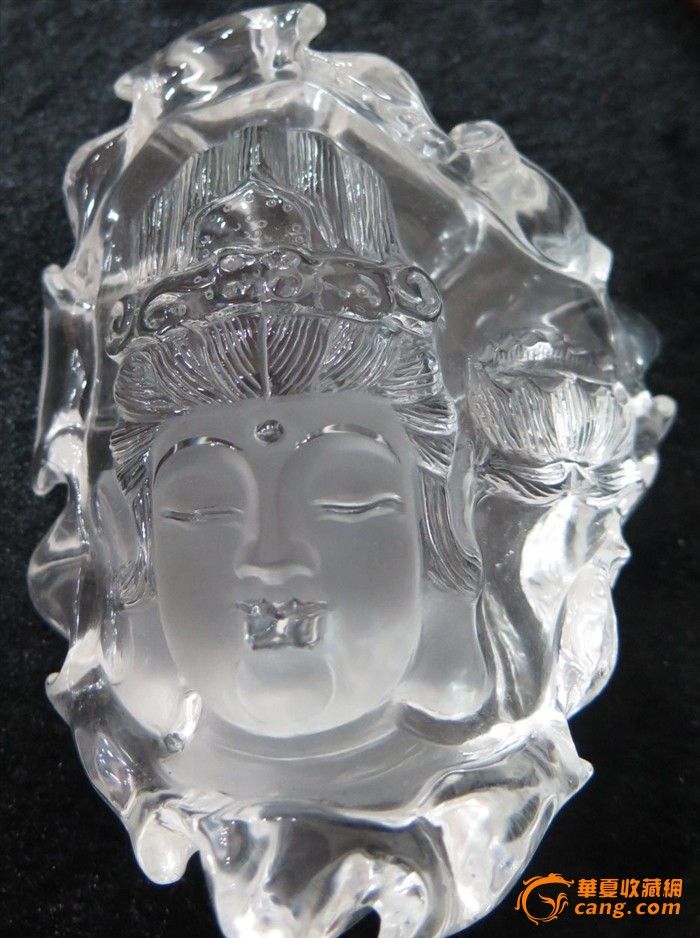 清代的水晶佛像