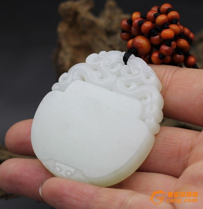 和田白玉 平安无事牌