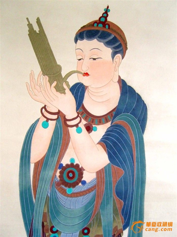 吹笙,吹笙图片,吹竽_大山谷图库
