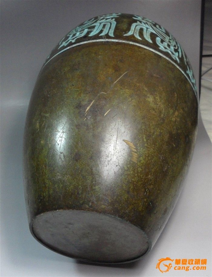 民国滕峰款铜罐